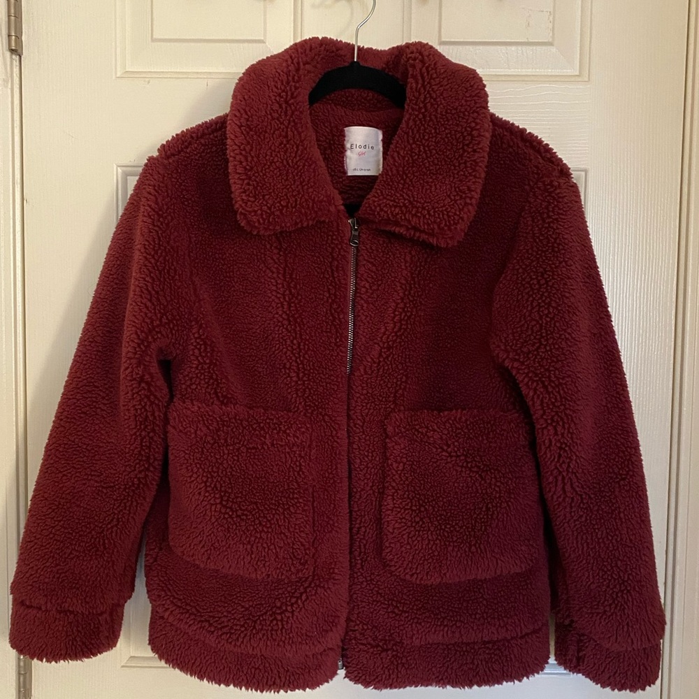 Elodie Girl Teddy Bear Jacket